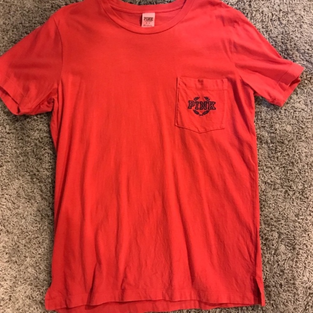 VS Pink Shirt W/Pocket